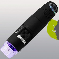 Dermatoscopio wi-fi digitale a luce UV/bianca